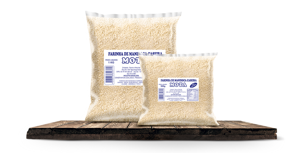 Farinha de Mandioca Caseira - Mota